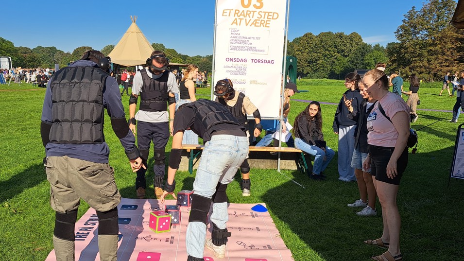 ArbejdsmiljøTeltet på Ungdommens Folkemøde